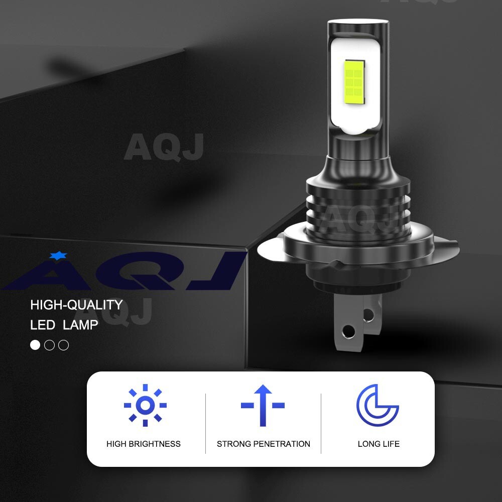 H7 LED Headlight Bulbs Kit 140W Super blue 3570 8000K Canbus Error Free