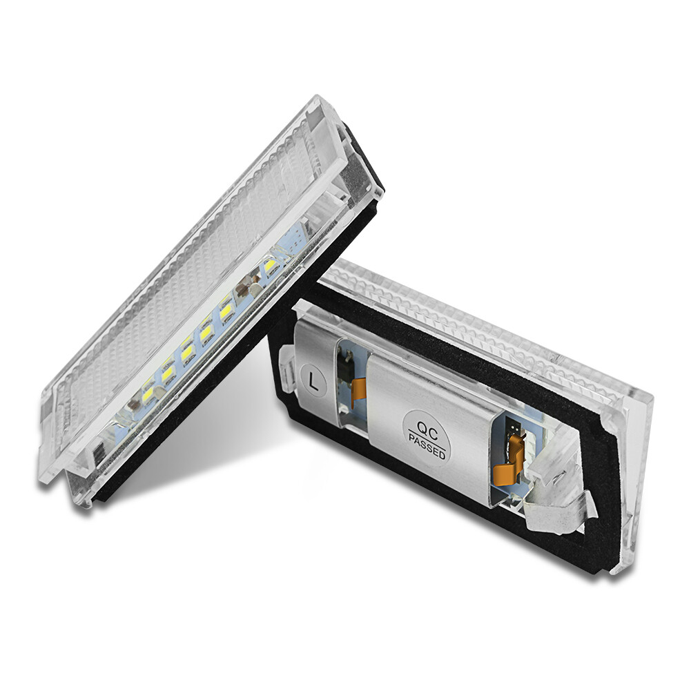 LED License Number Plate Lights White Lamp For BMW 3Series E46 4D 1998-2005