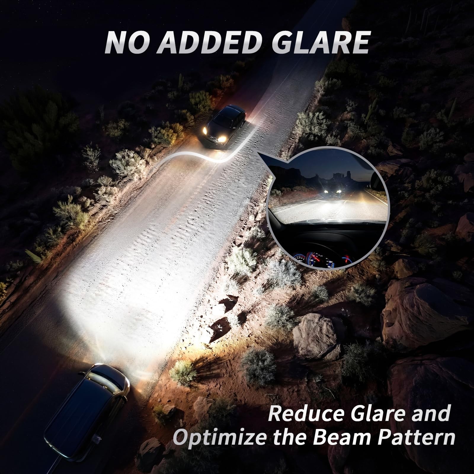High Beam 9005 & Low Beam 9006 Halogen Headlight Bulbs 6000K – Pack of 4 for Hon