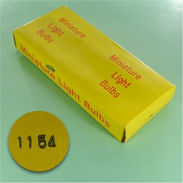 1154 6V Clear DUAL ELEMENT Light Bulbs – Tail/Signal/Brake *10 or 20 Pack!*