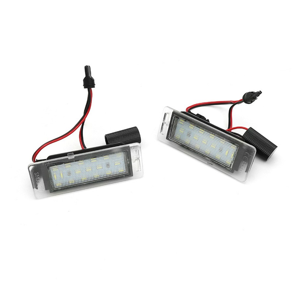 For Cadillac ATS 2013-2019 Vehicle Rear 18 LED Number License Plate Light 2PC