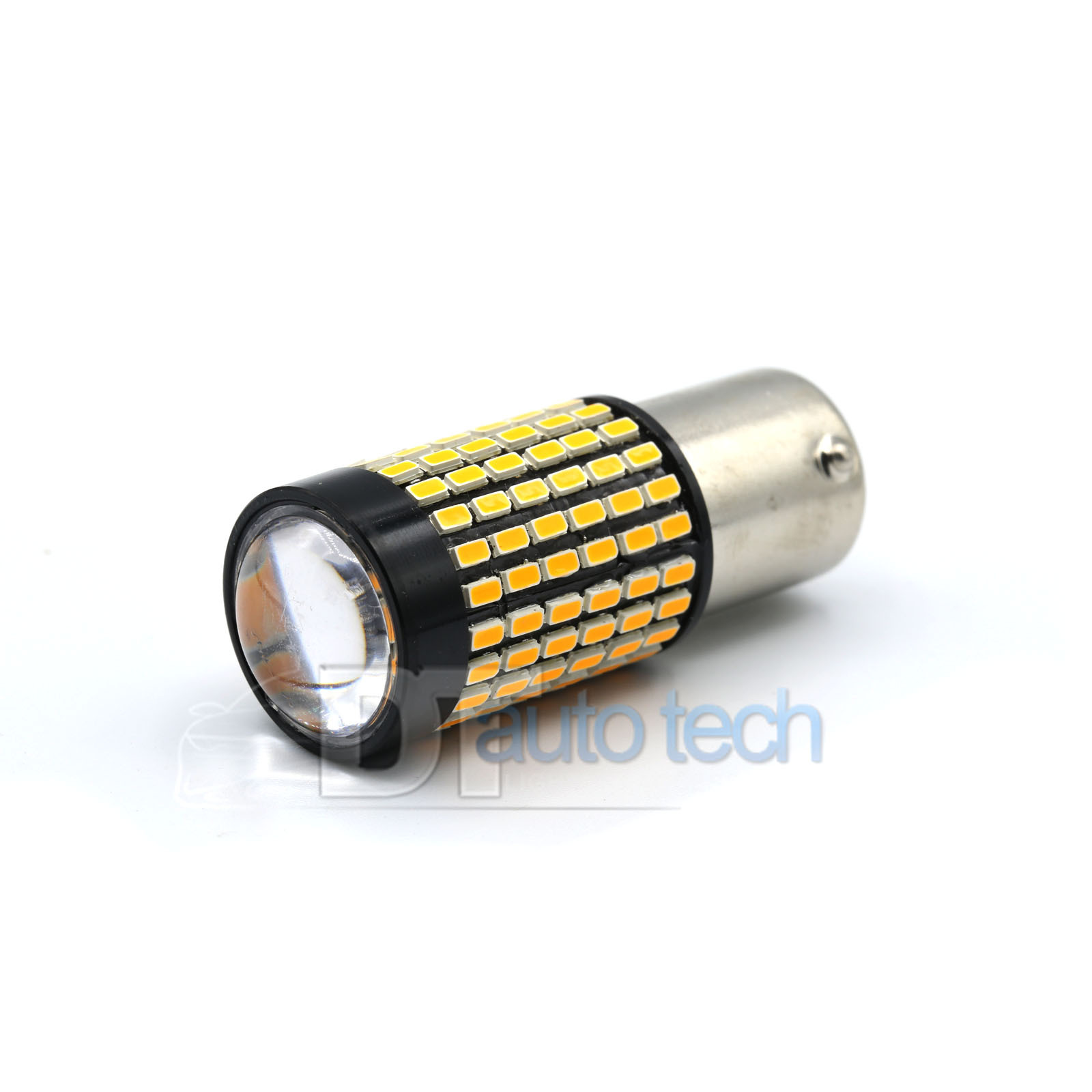 2X 750 LM 1157 50W High Power LED Yellow Amber Front Turn Signal Lights Bulbs