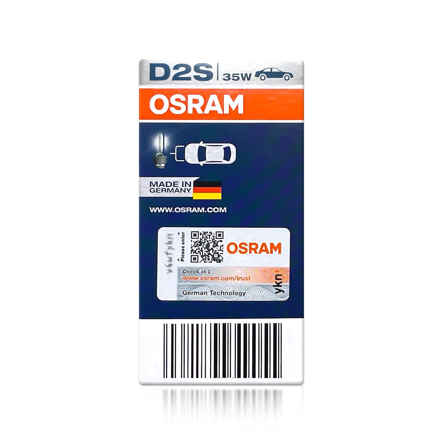 D2S Osram 66240CB COOL BLUE HID Headlight Bulbs | Up to 5500K | Pack of 2