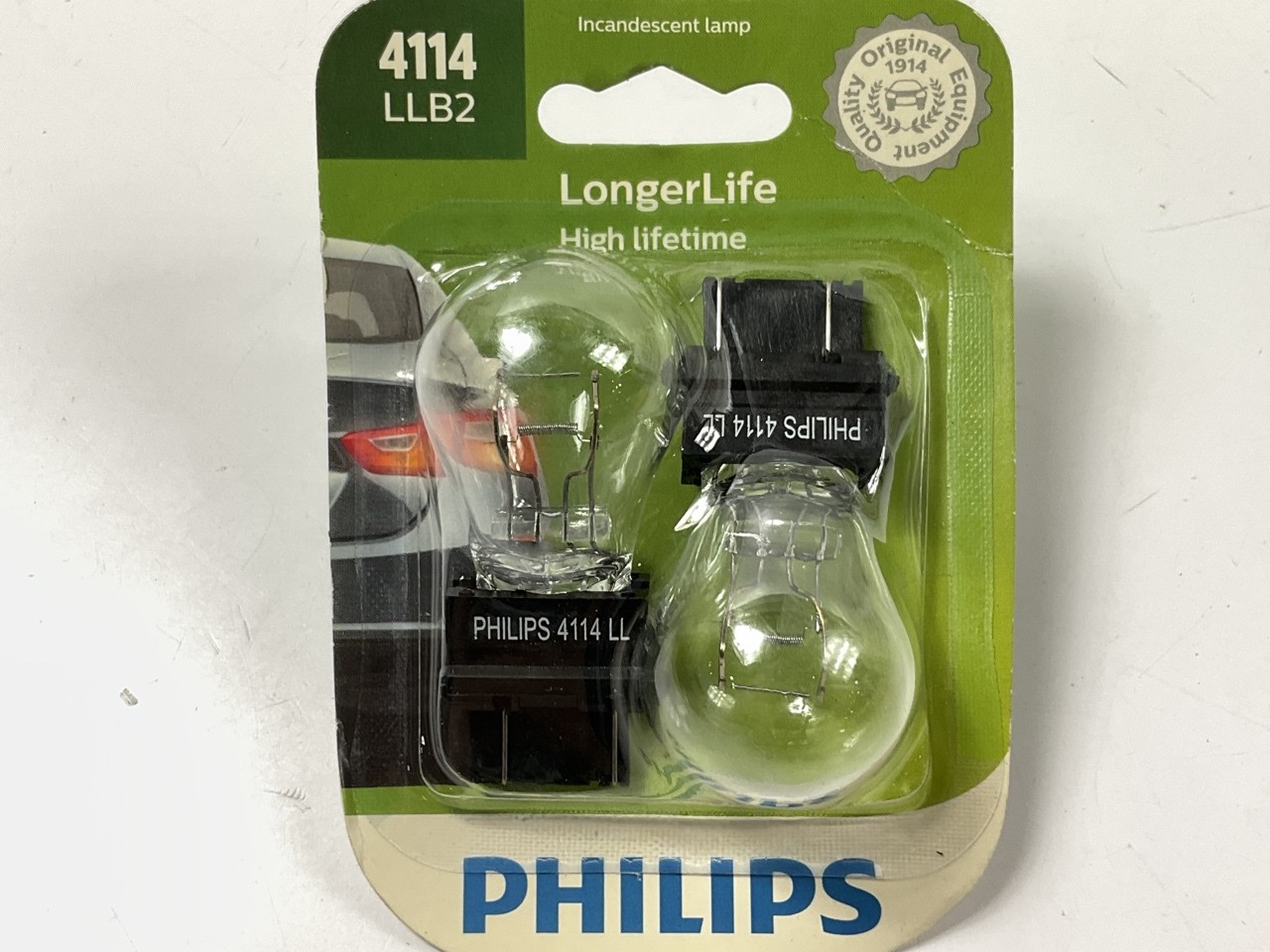 Philips 4114LLB2 LongerLife Daytime Running Lamp Light Bulb 4114 – 2 PACK