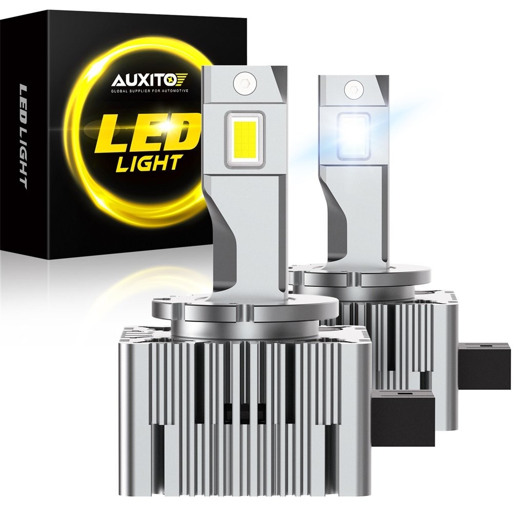 2X 200W 40000LM 6000K D3S D3R LED Headlight Bulbs Kit White HID Conversion Lamp