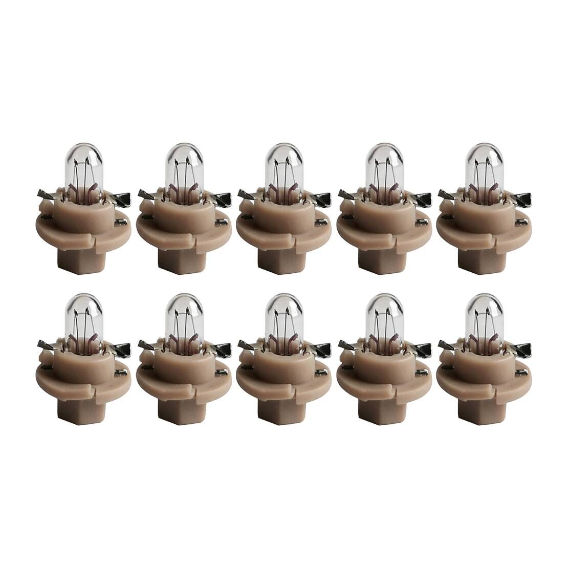 Professional Bulbs Set of 10 12V Perfect fit for Universal White High Quality