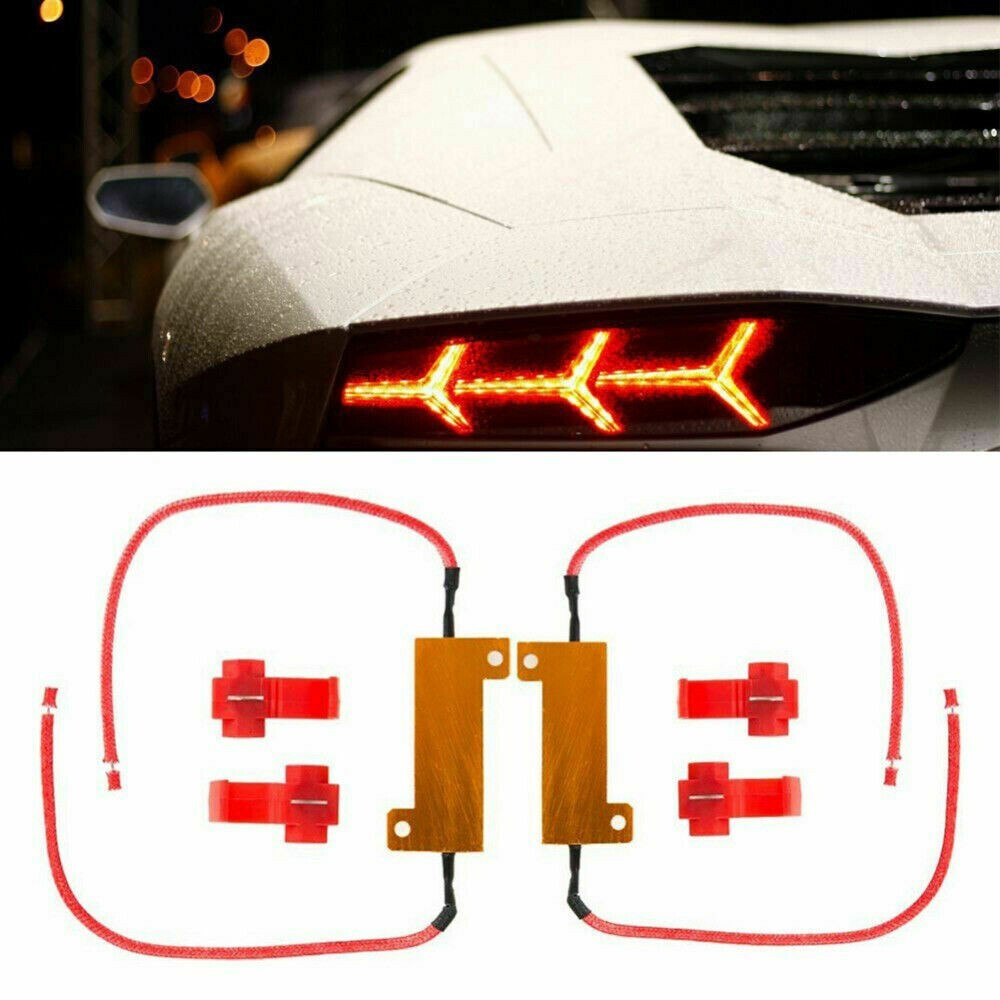 4X Load Resistor 50W 6RJ 6ohm LED Decoder FIX Hyper Flash Turn Signal Blinker
