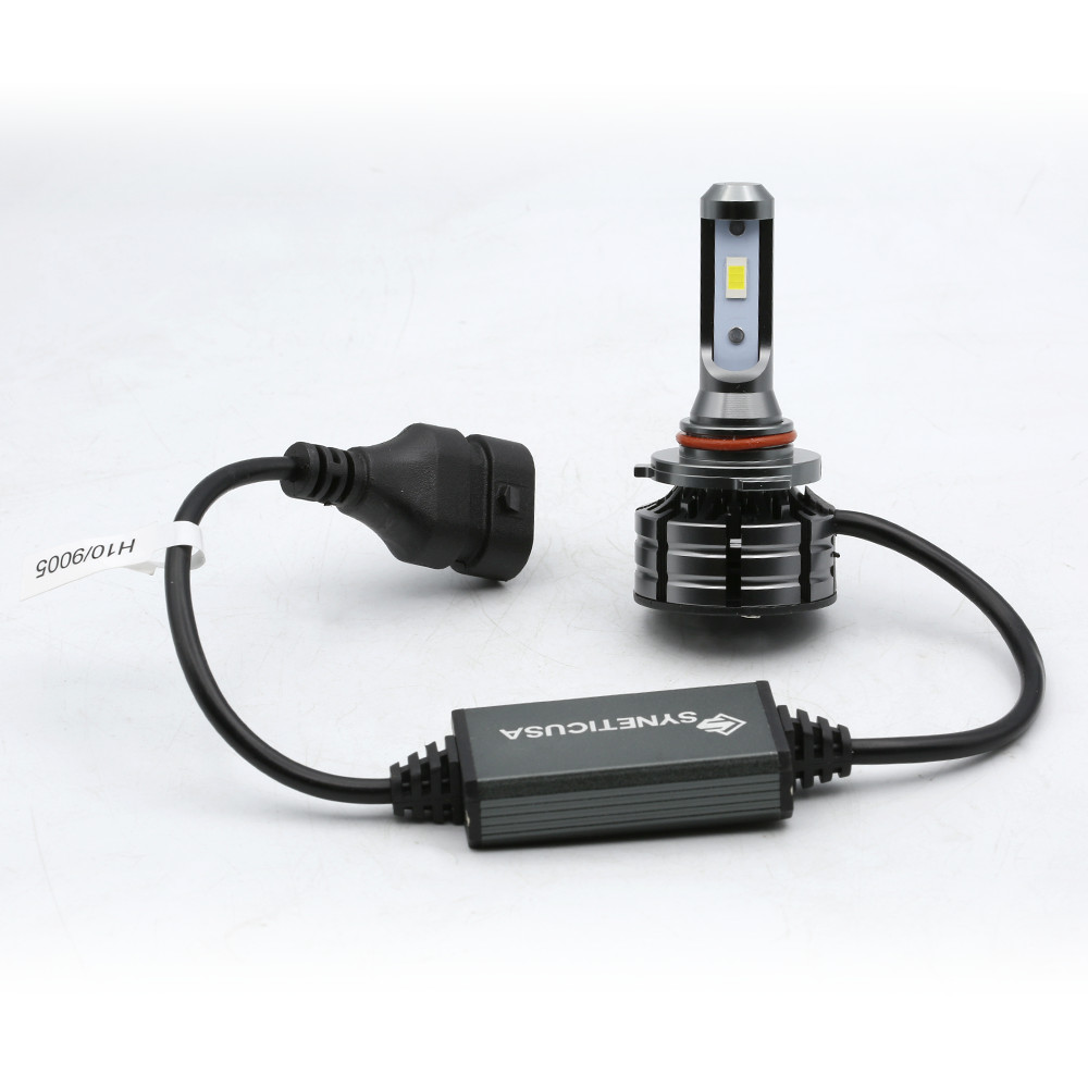 SYNETICUSA 9005 HB3 LED Headlight 6000K White Light Bulb Conversion Kit