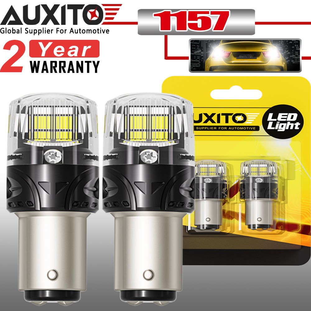 1157 16SMD LED Tail Brake Stop Backup Reverse Turn Signal Light Tail Bulbs White