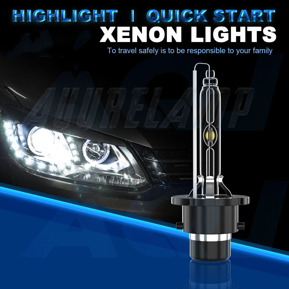 NEW Set of OEM D2S Xenon Headlight Bulb D2S HID Bulbs Set 4500k 5500k 6500k
