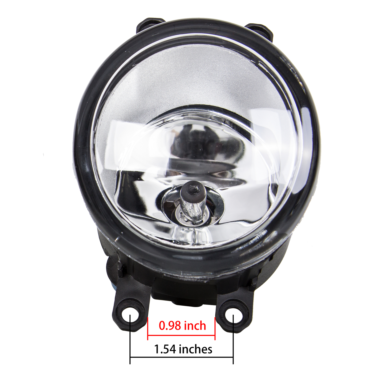 For Toyota Corolla 2011-2013 Front Bumper Fog Lights Lamps w/ LED DRL Bezel Set