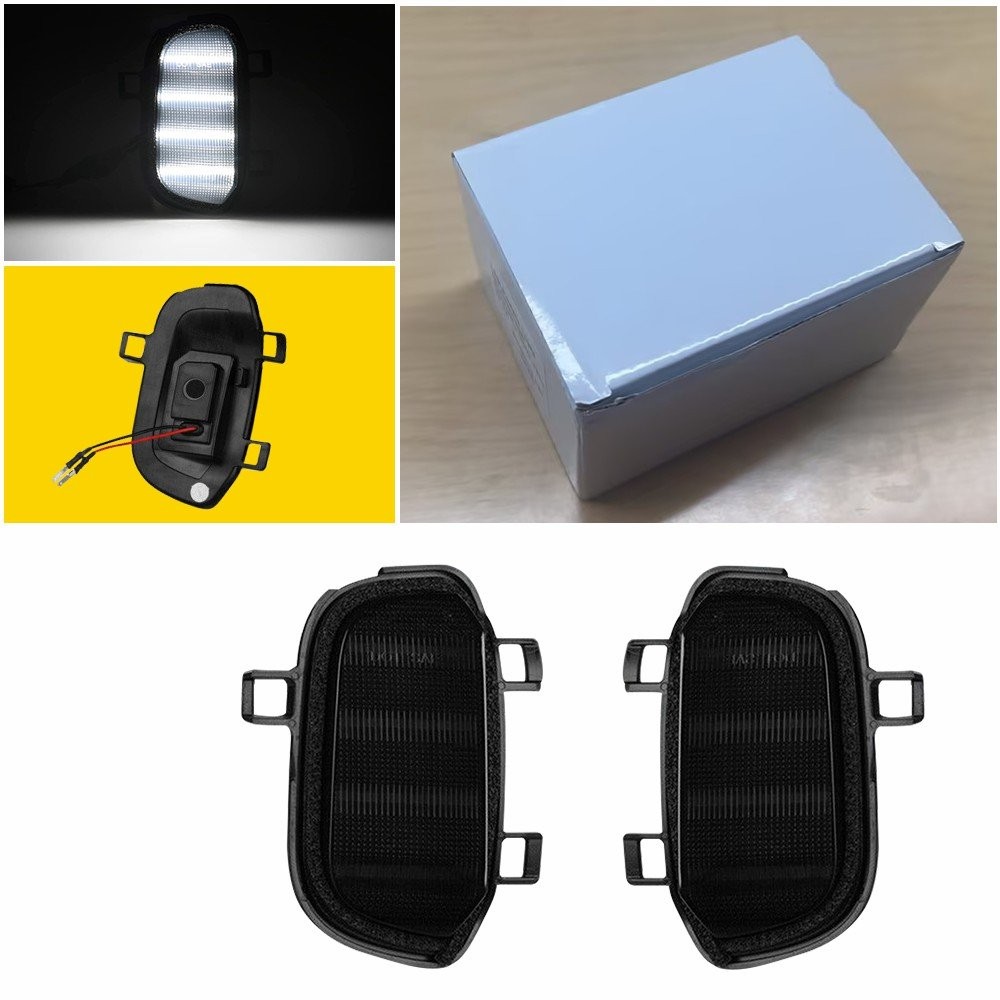 Front Left Right Side Turn Signal Mirror Light Lamp for 2019-22 GMC Sierra 1500