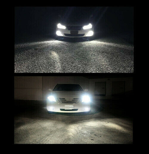 For Chrysler Aspen 2007-2009 Combo 9008 H13 9145 LED Headlight Fog Light 4 Bulbs