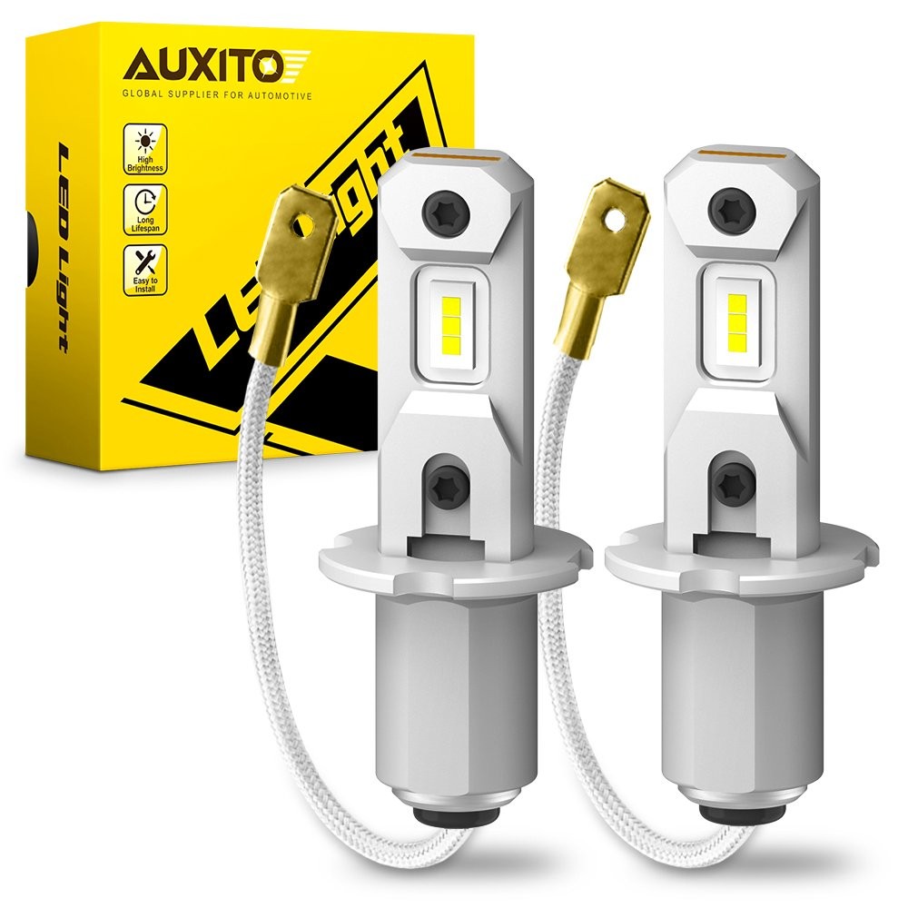 AUXITO Light H3 Fog Bulbs White 6500K Xenon kit LED Conversion New Version EOOH