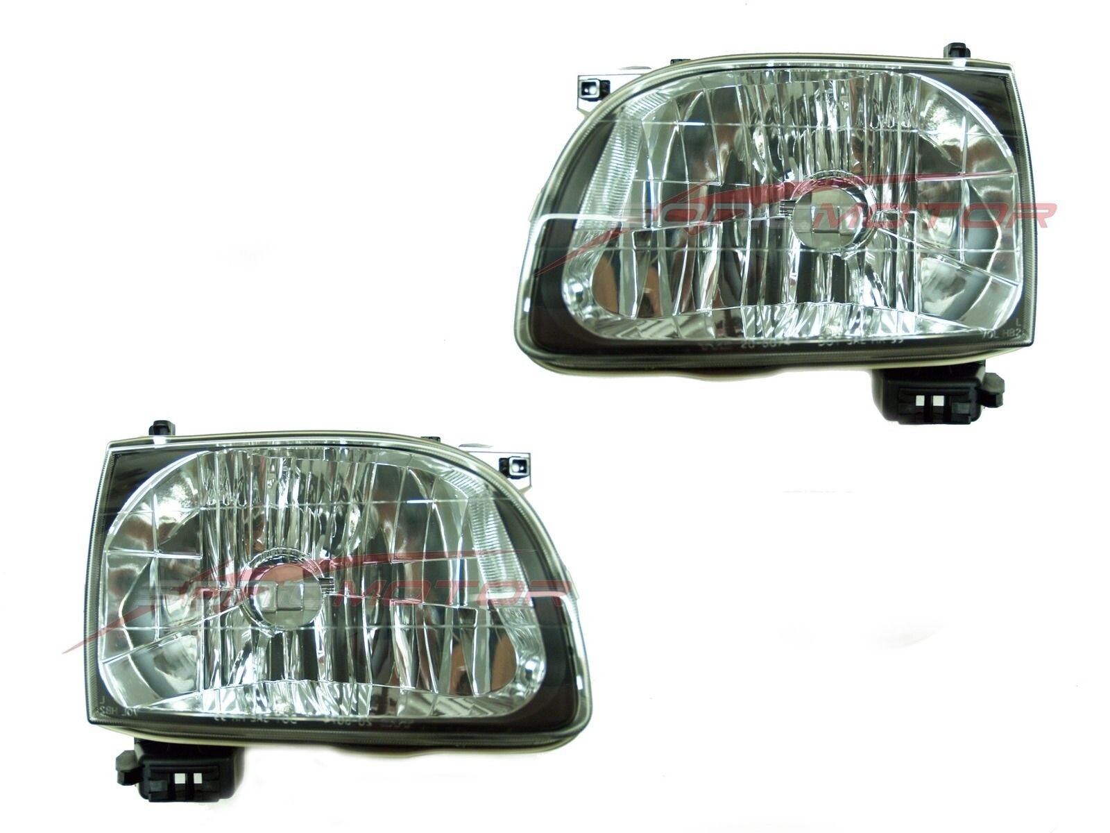 For 2001-2004 Toyota Tacoma Headlight Lamps Driver & Passenger Side LH+RH