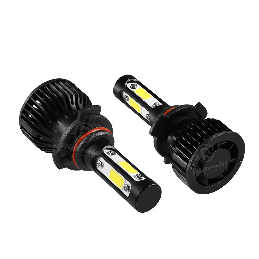 4-sides 9012 LED Headlight Bulb kit High Low Beam 6000K Super Bright power white