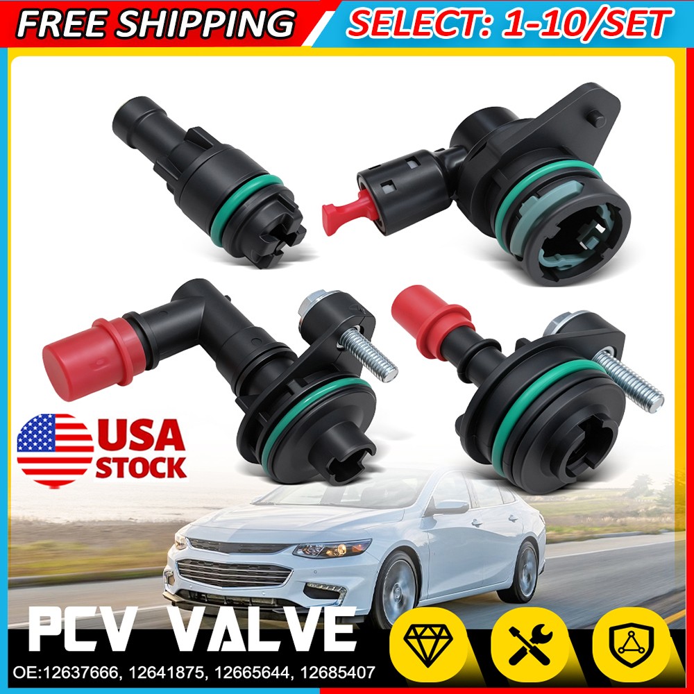 4-40x Fit Chevrolet Malibu Cadillac ATS Positive Crankcase Ventilation PCV Valve