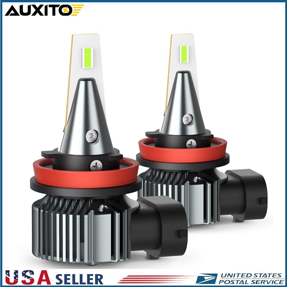 2/4X H11 H8 100W LED Fog Driving Light Bulbs 8000K ICE BLUE CSP Super Bright