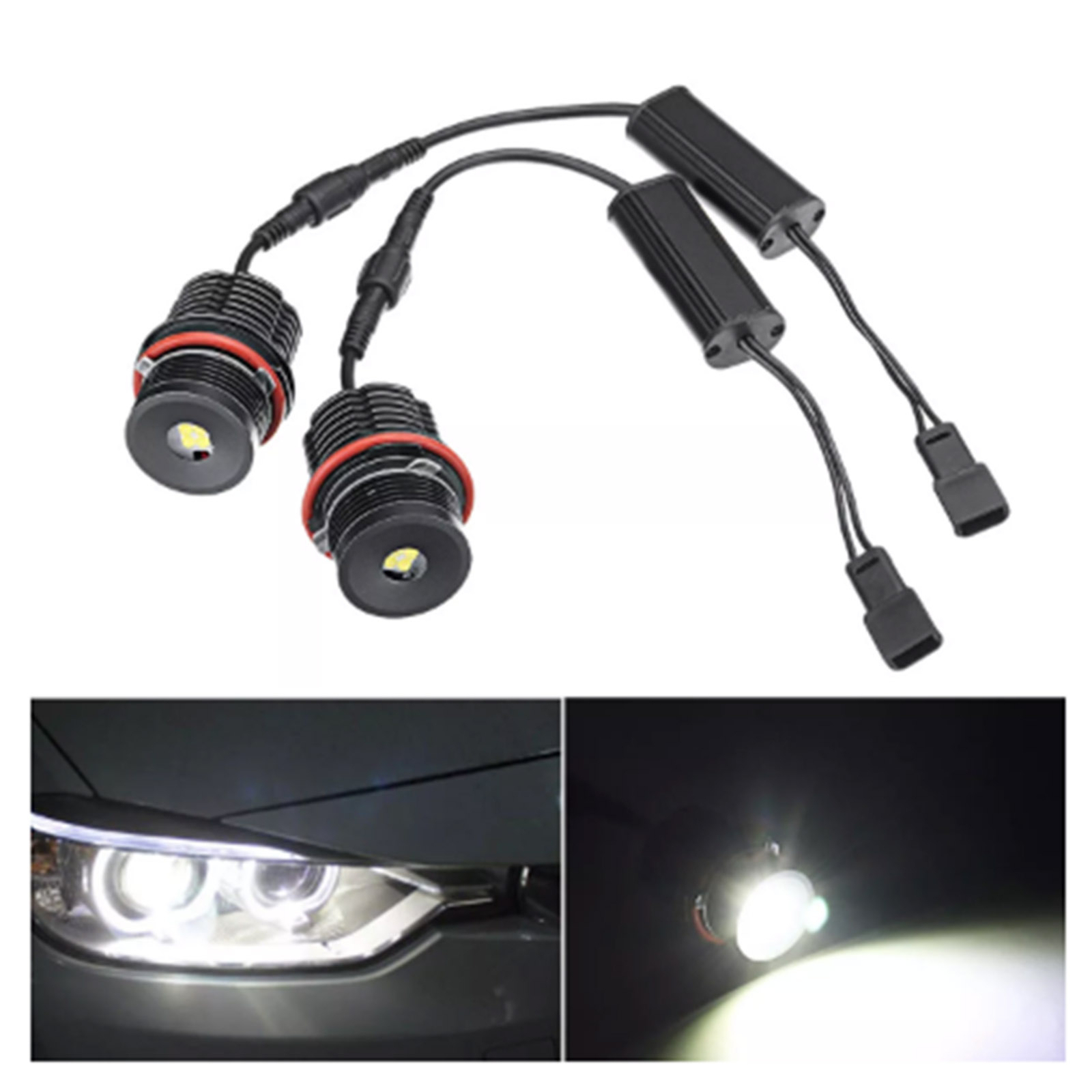 High White 6500K 40W/pcs Angel Eyes Halo Marker I5W5