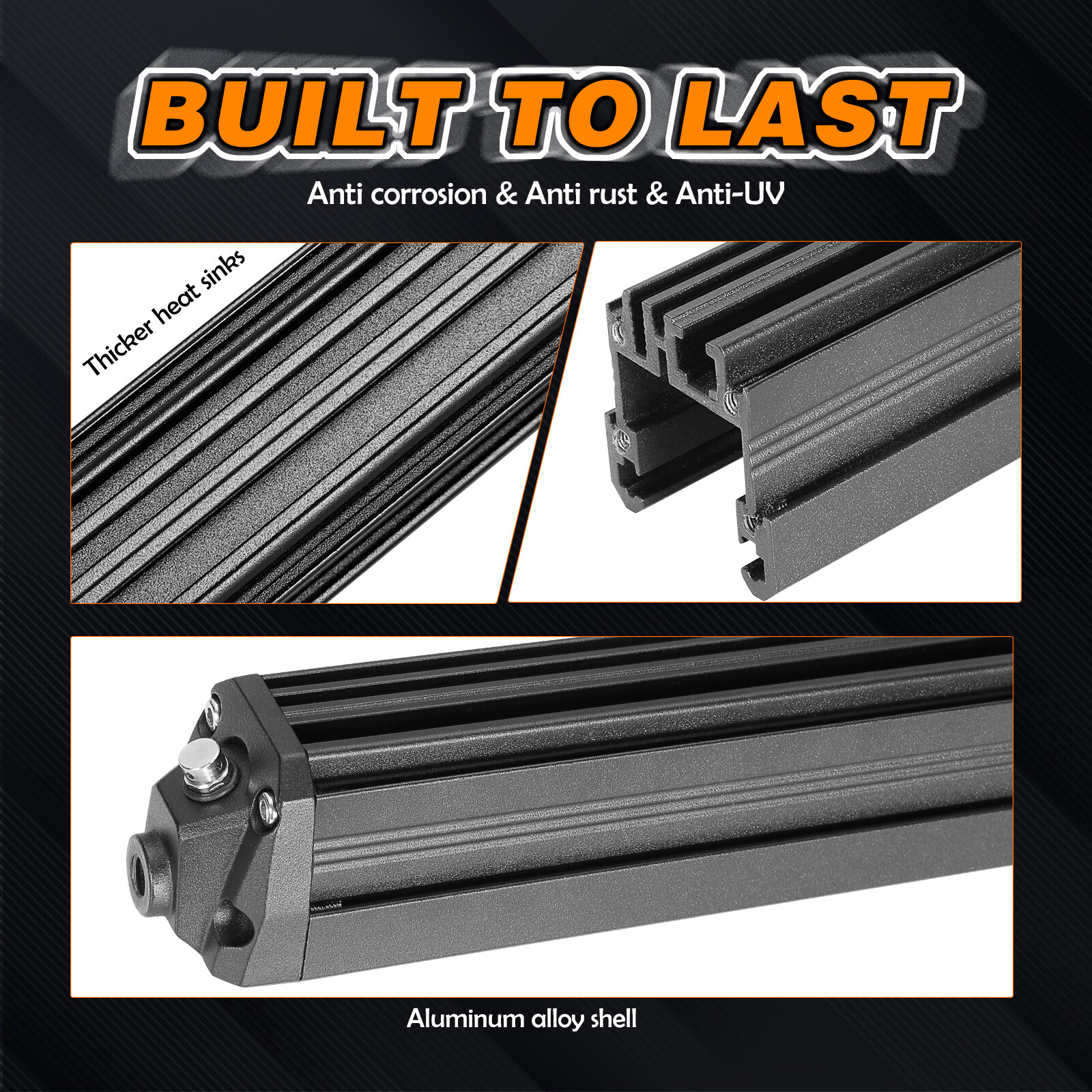For Ford F250 F-350 Super Duty 30″ Single Row LED Light Bar Slim Combo Offroad