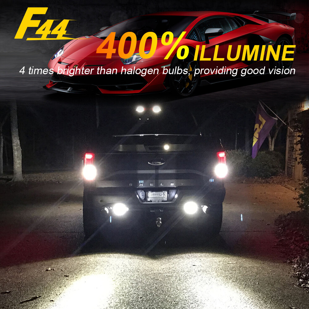 7443 7440 7441 LED Back Up Reverse Light Bulbs Xenon White 6000K Canbus 2pcs