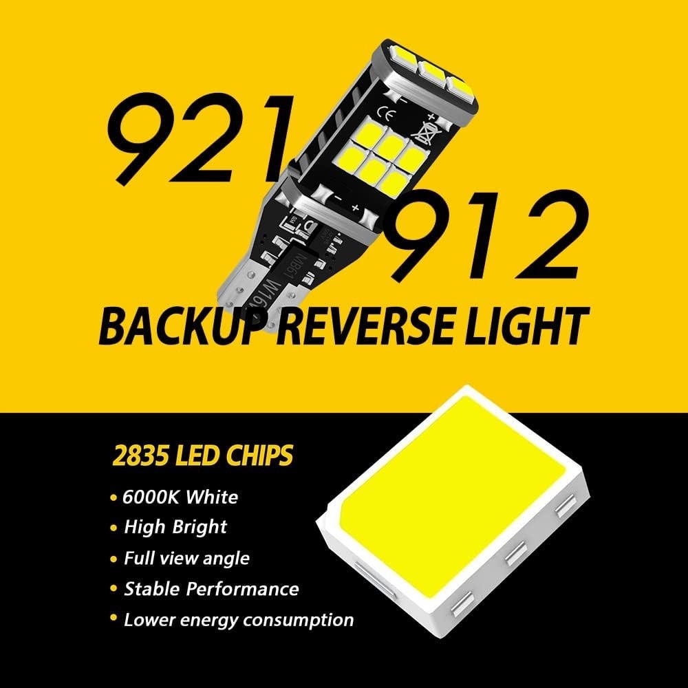 High Power LED Bulbs with 360-Degree Illumination – 30,000 Hour Lifespan, 2 Pack