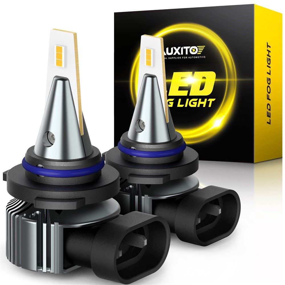 AUXITO 9140 9145 9006 HB4 100W LED 3000K Amber Golden Fog Light Bulb Driving DRL