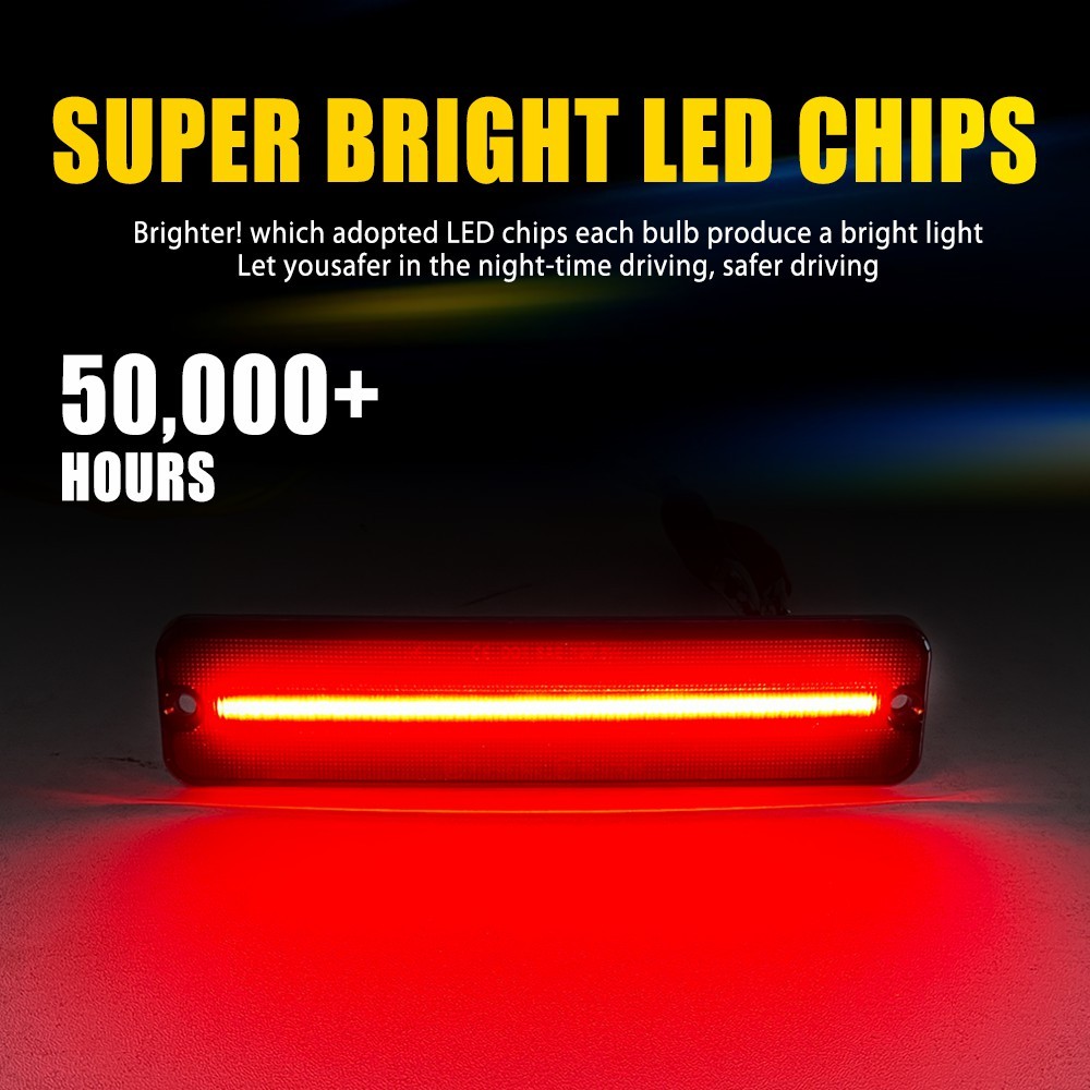 4PCS LED Side Marker Light for 1972-1975 Jeep CJ6 Front Rear Left Right 5465790