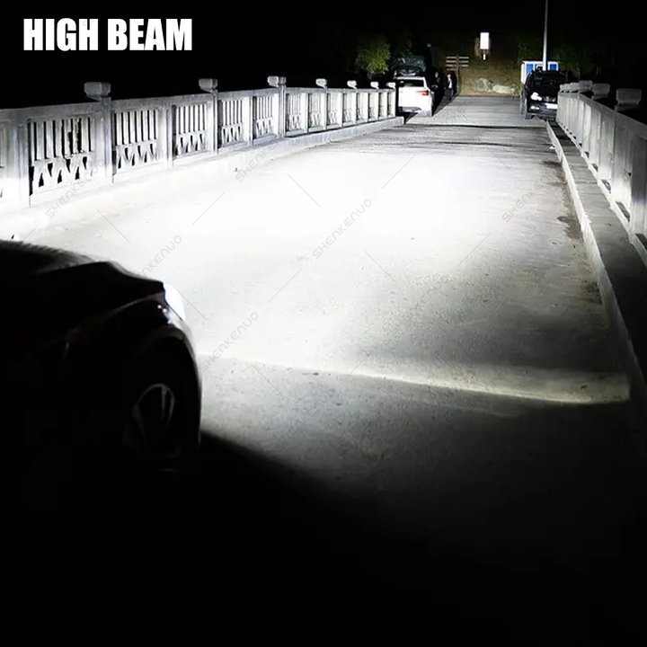 2pcs H7 LED headlight bulb white 6000k 3600lm 12v 36w 5 years warranty