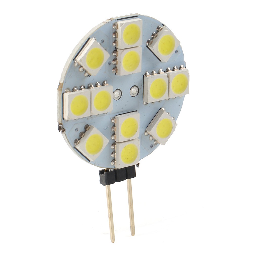 Indoor Car RV Landscape G4 Socket 5050 SMD 12 Bulb Lamp Round Bulb