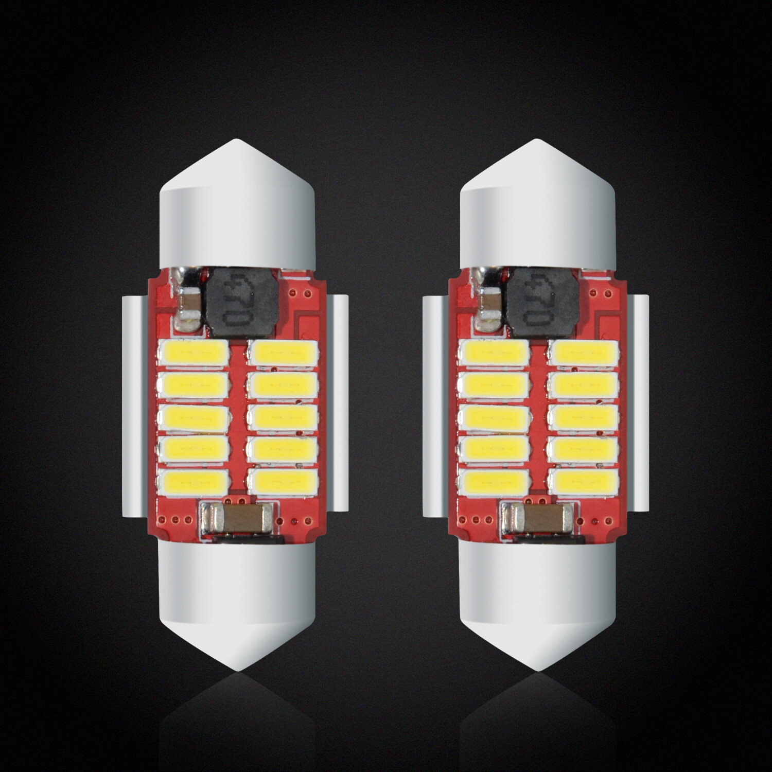LED White Interior 3rd Row Dome Light Bulbs for AllNew Hybrid 2021 Toyota Sienna