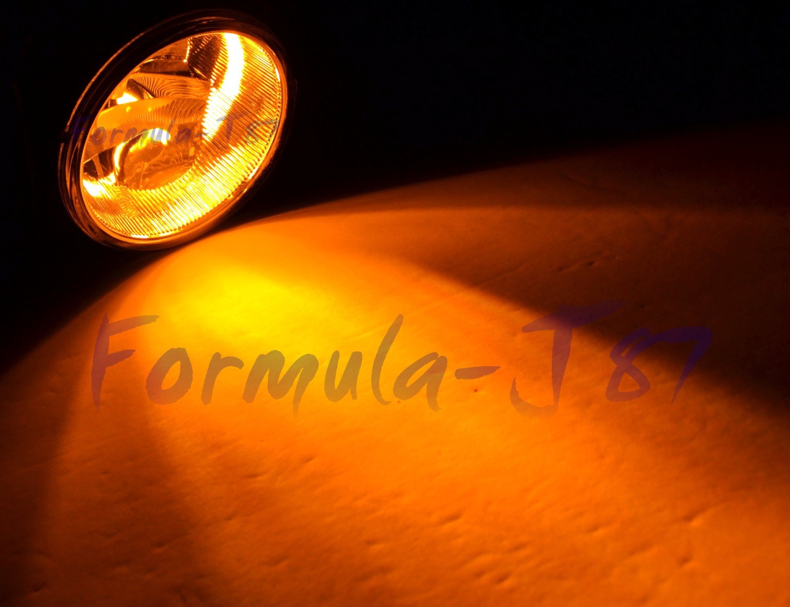 LED 20W 9006 HB4 Orange Two Bulbs Fog Light Replacement Plug Play Upgrade Stock