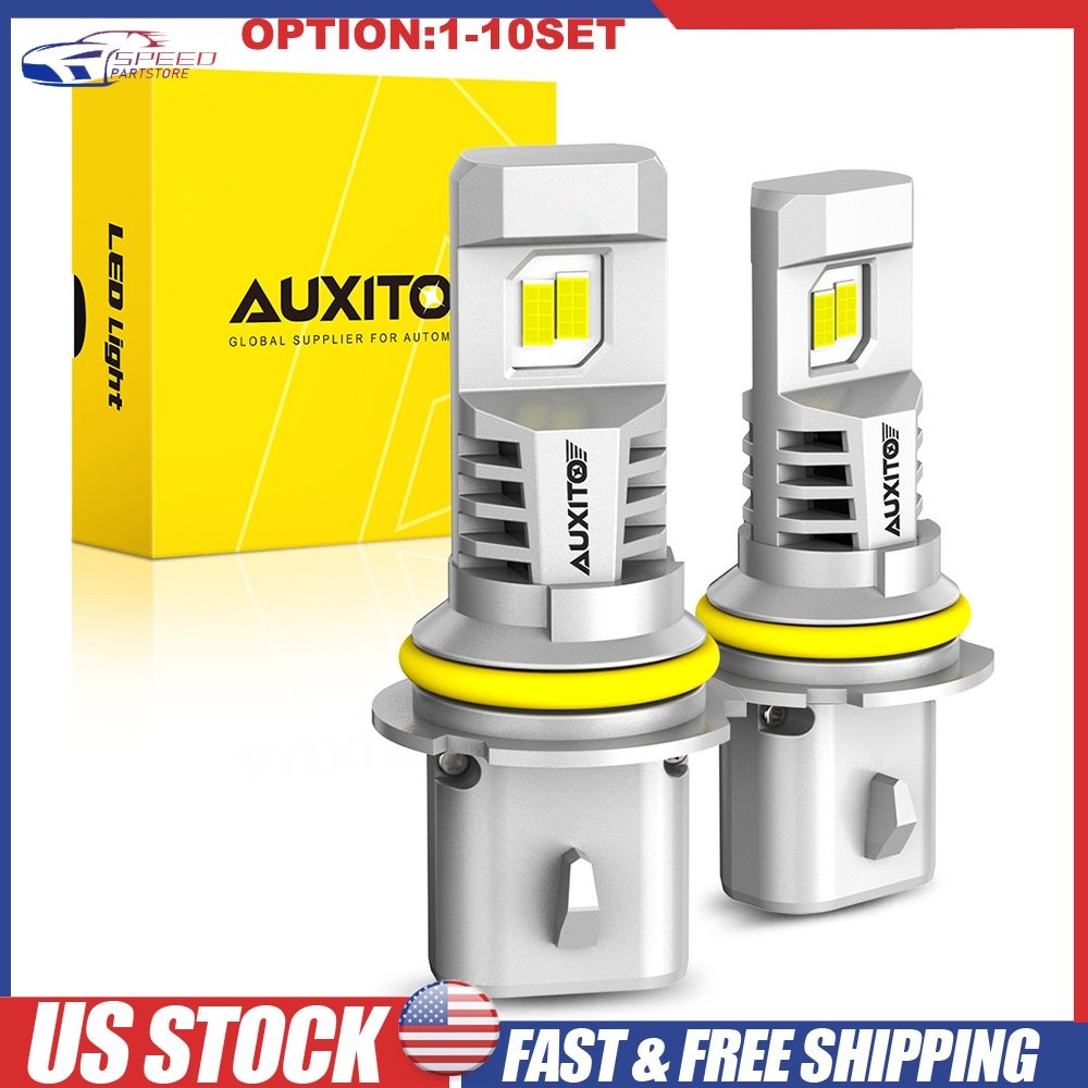 AUXITO HB5 9007 LED Headlight Bulbs High Low Beam Conversion 6000K Bright 2-20X