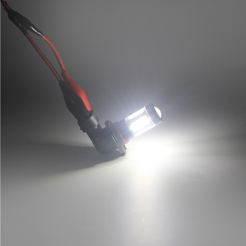 2Pcs H11/H8 LED White Fog Light Bulbs Decoder Error Free Canbus 2-Pack For Cars