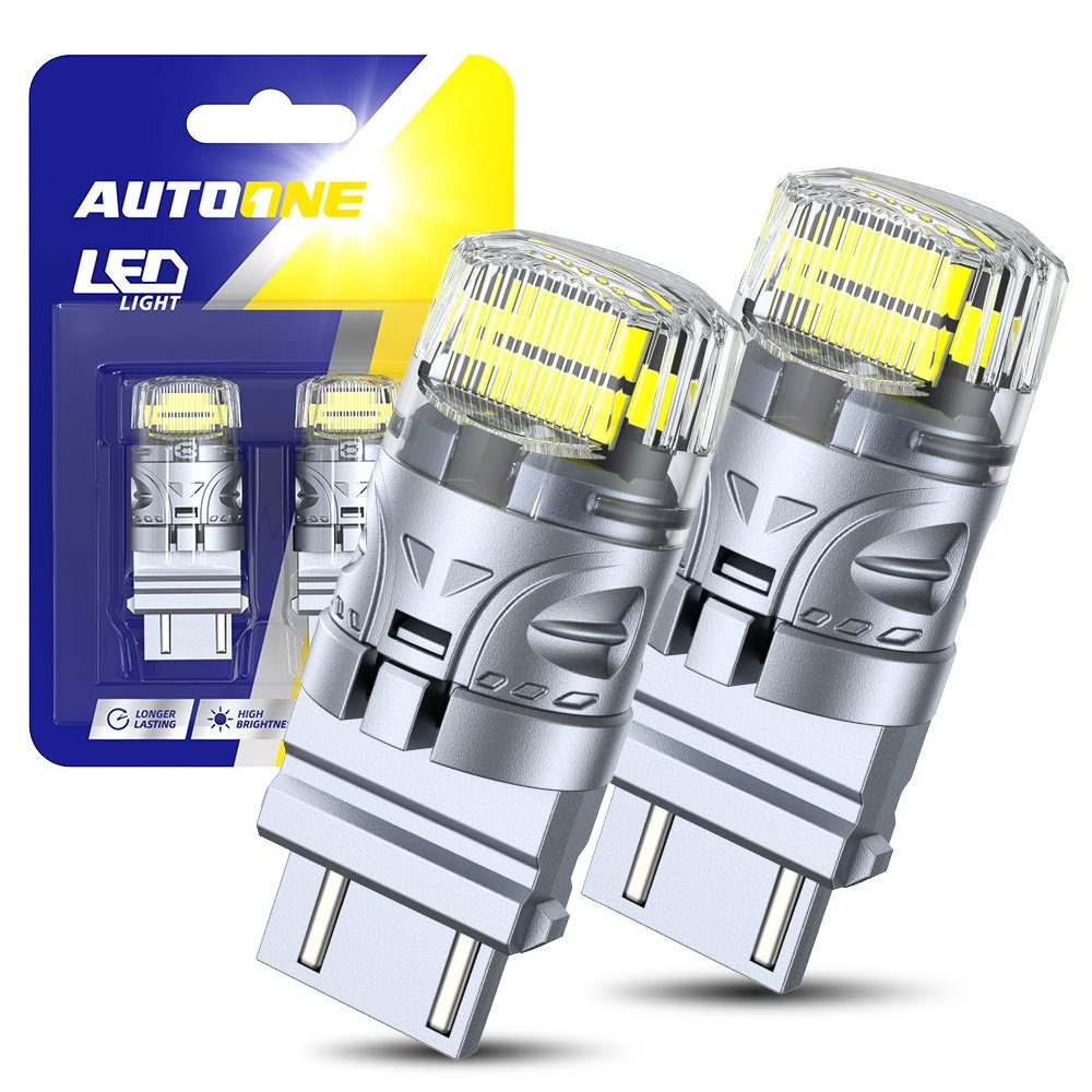 AUTOONE Upgraded 3157 3156 4157 LED Backup Reverse Light Bulb Super Bright White