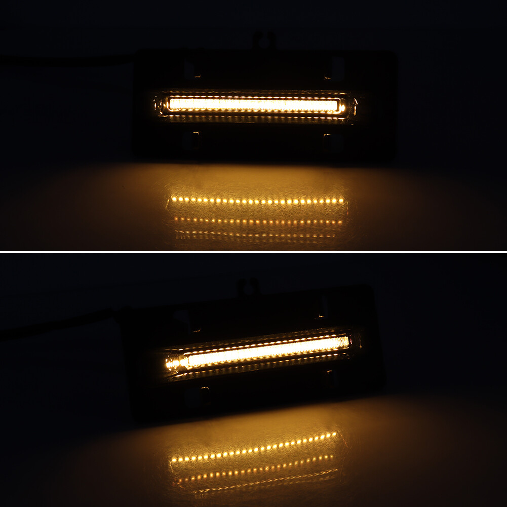 Front Grille Lights for Ford F150 2021 2022 2023 XL XLT Led Grill Amber Lights
