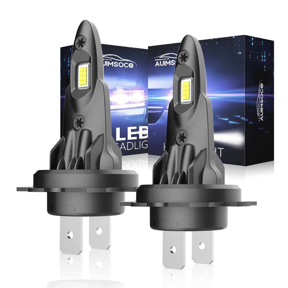 2pcs Canbus H7 LED Headlight Bulb 110W 24000LM Kit High Low Beam 6500K White