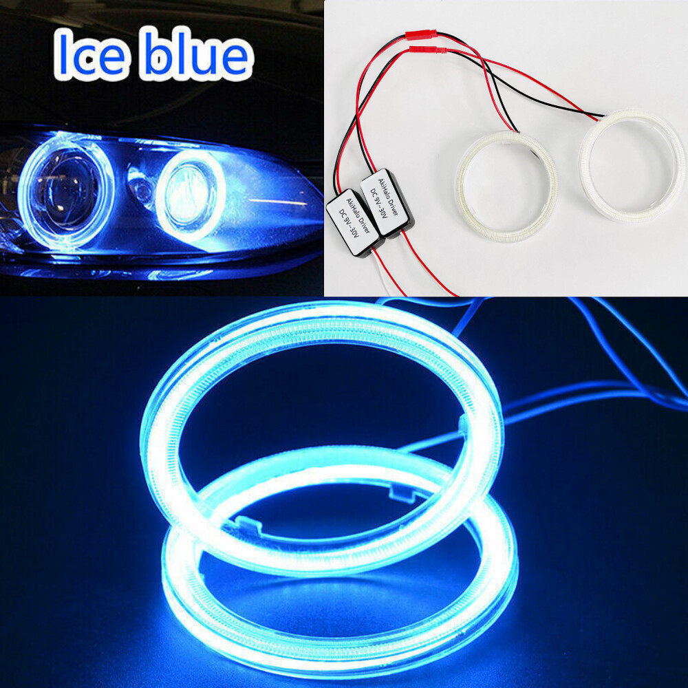 Waterproof LED COB Halo Rings Angel Eyes for DRL Can-am Renegade off-road SUVs