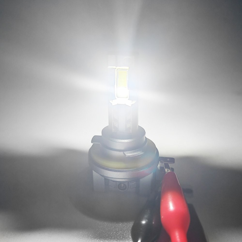 AUXITO H15 LED Headlight Bulbs High Low Beam DRL 6500K Brighter White Lamp A