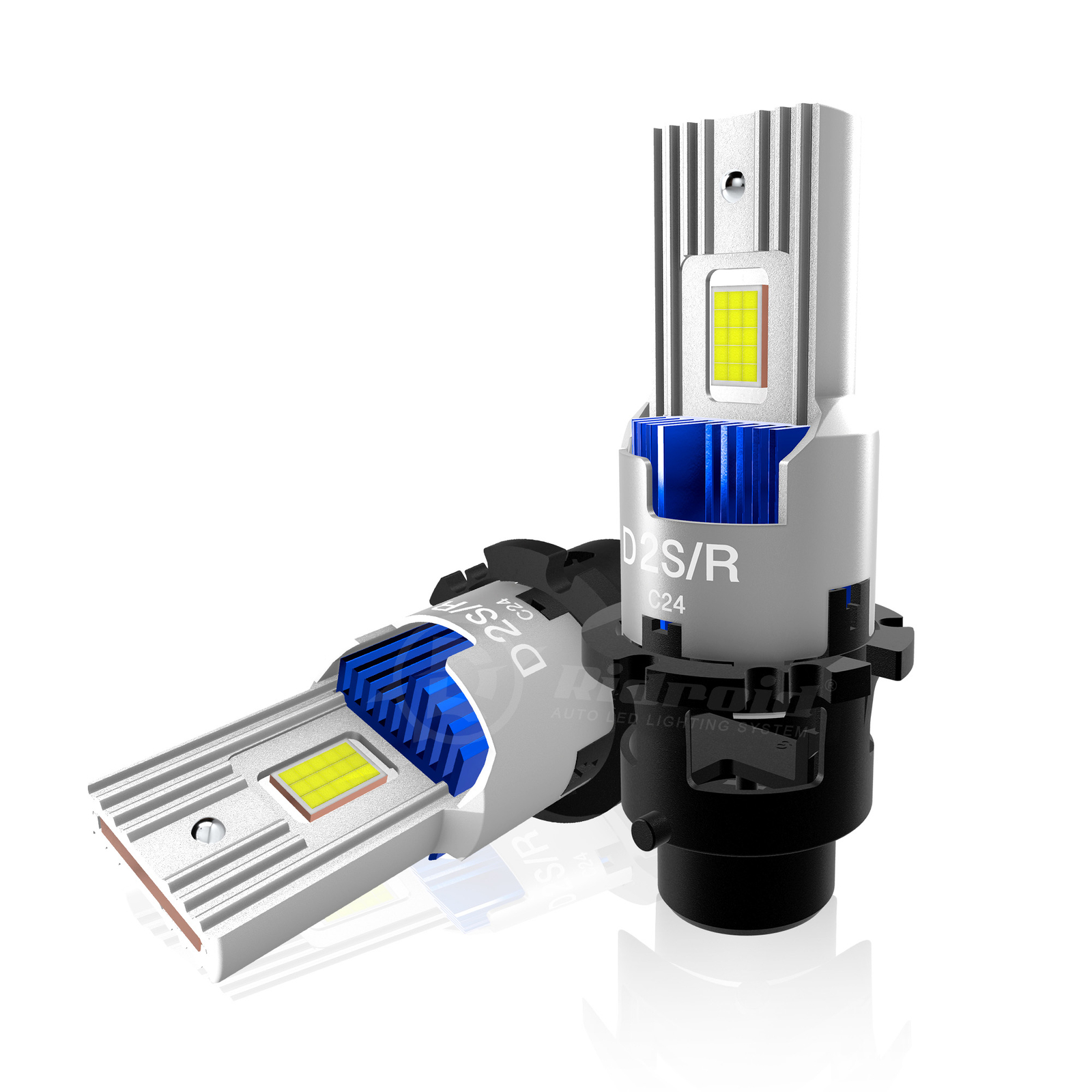 PAIR wirless D2S D2R D2C HID Xenon Bulbs Factory Headlight HID Replacement 6000K
