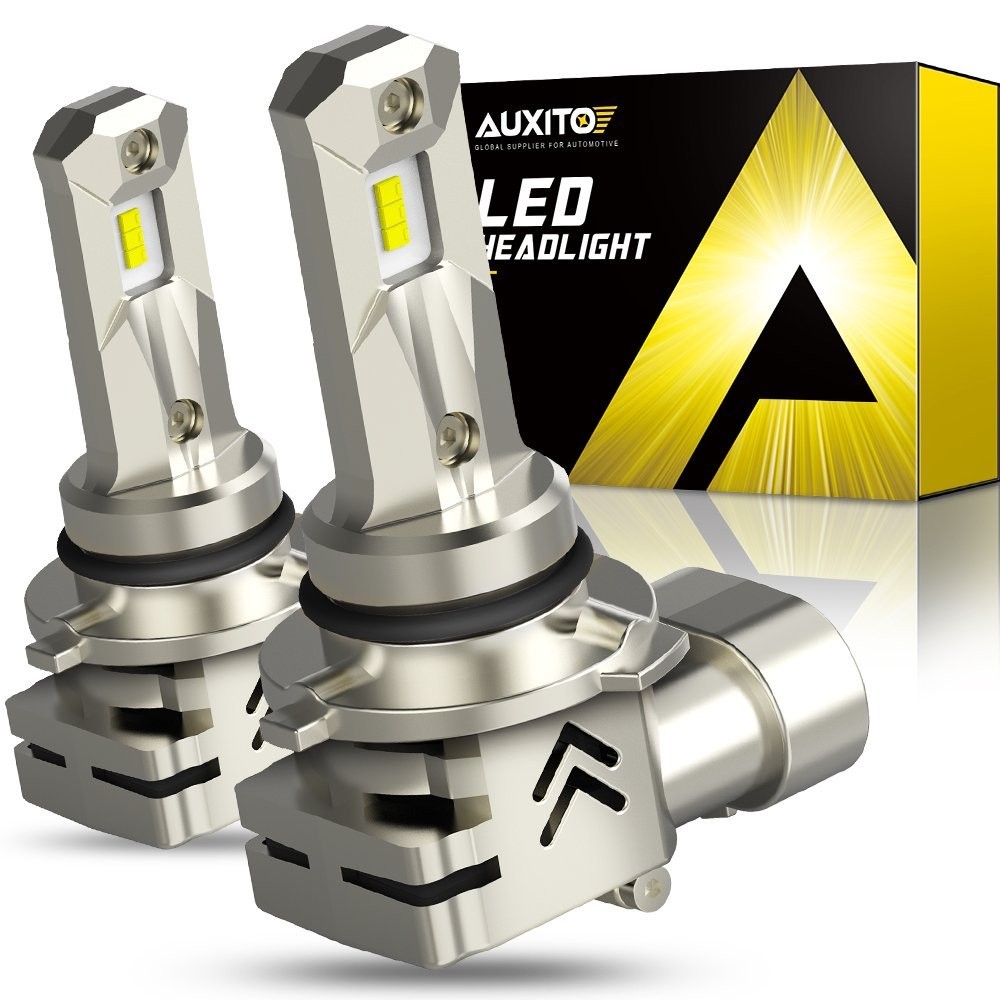 AUXITO ZES LED Headlight Como Kit 9005+9006 6000K White High Low Beam High Power