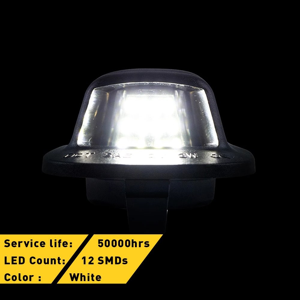 2pcs Full License Plate LED For Light Frontier 1998-2004 Xterra Nissan 1994-2004