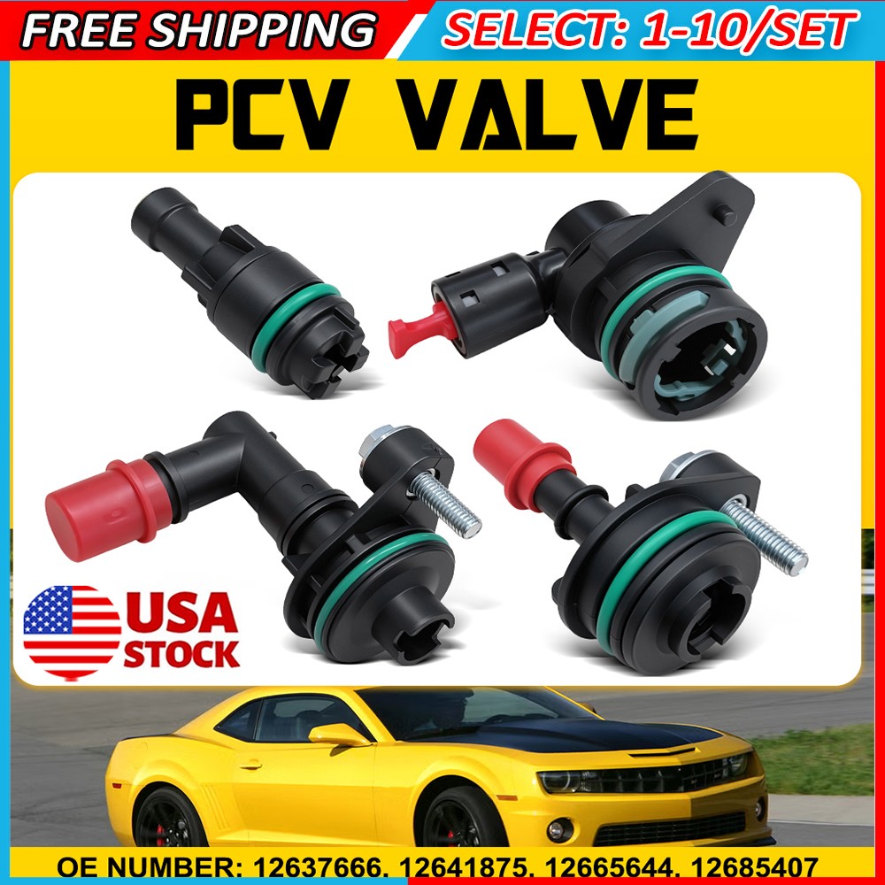 4-40x Fit Chevrolet Malibu Cadillac ATS Positive Crankcase Ventilation PCV Valve