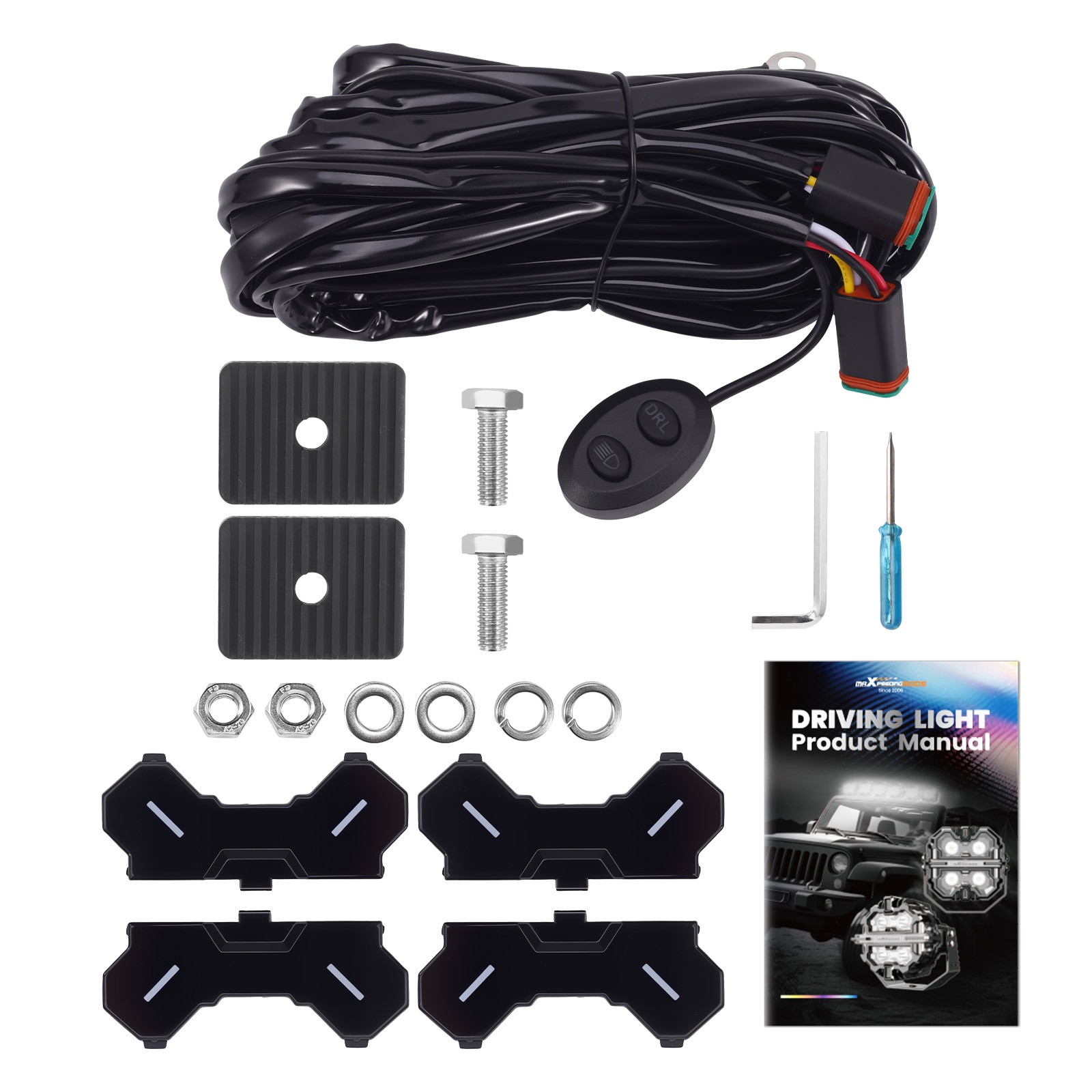 LED Off-Road Light Pods 3.5″ Off Road Driving Auxiliary Lights IP68 Waterproof