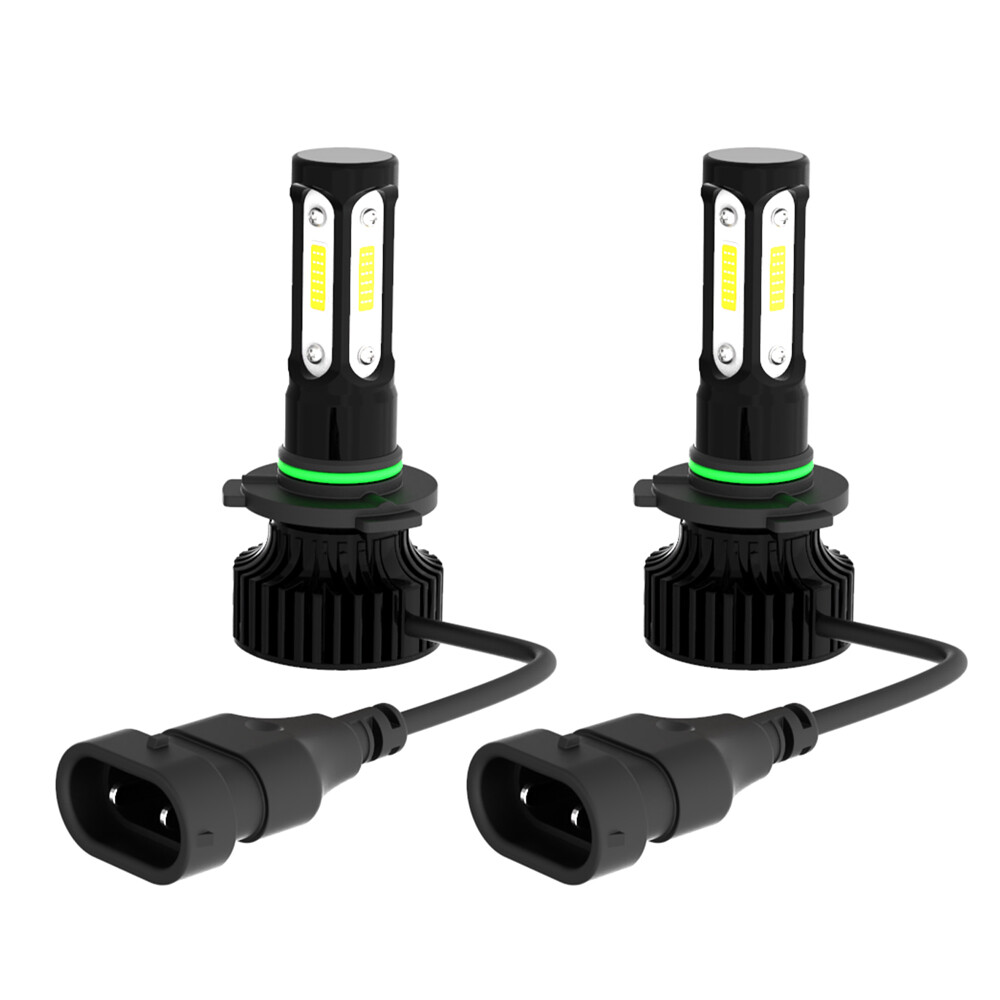 4-Side 9005 9006 Combo LED Headlight Kit High Low Beam Bulb 6000K 4800W 720000LM