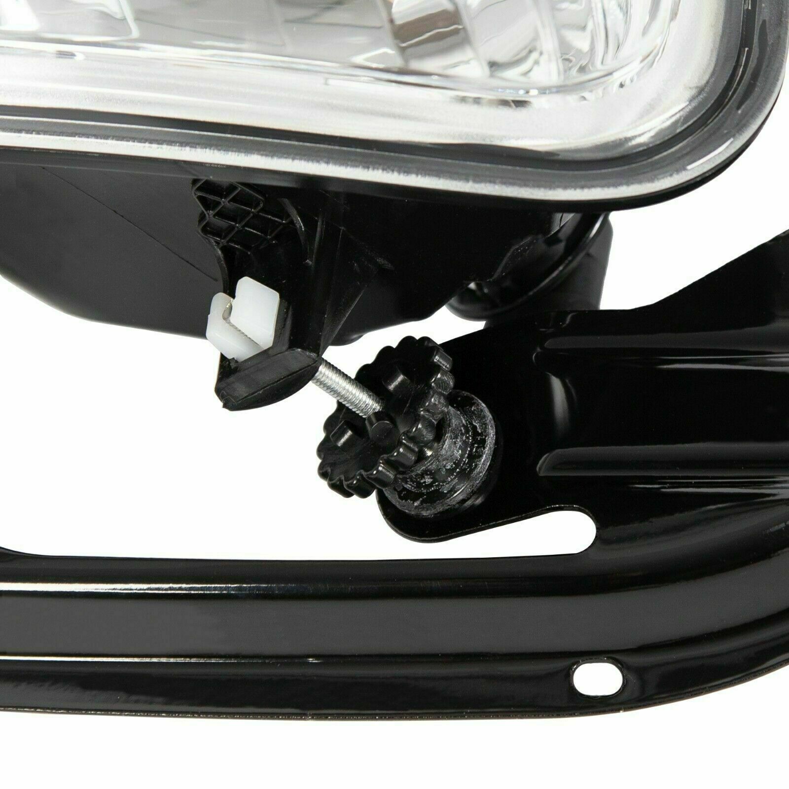 LH+RH Side Clear Lens Fog Lights W/Bulbs For Dodge Ram 1500 2500 3500 2009-2018