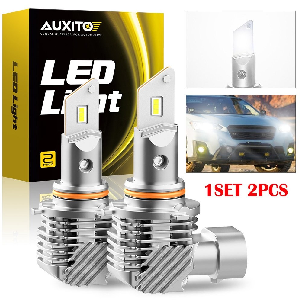 2-20X Auxito 9005 LED Headlight Bulbs High Low Beam Super Bright 30000lm Q10 EXR