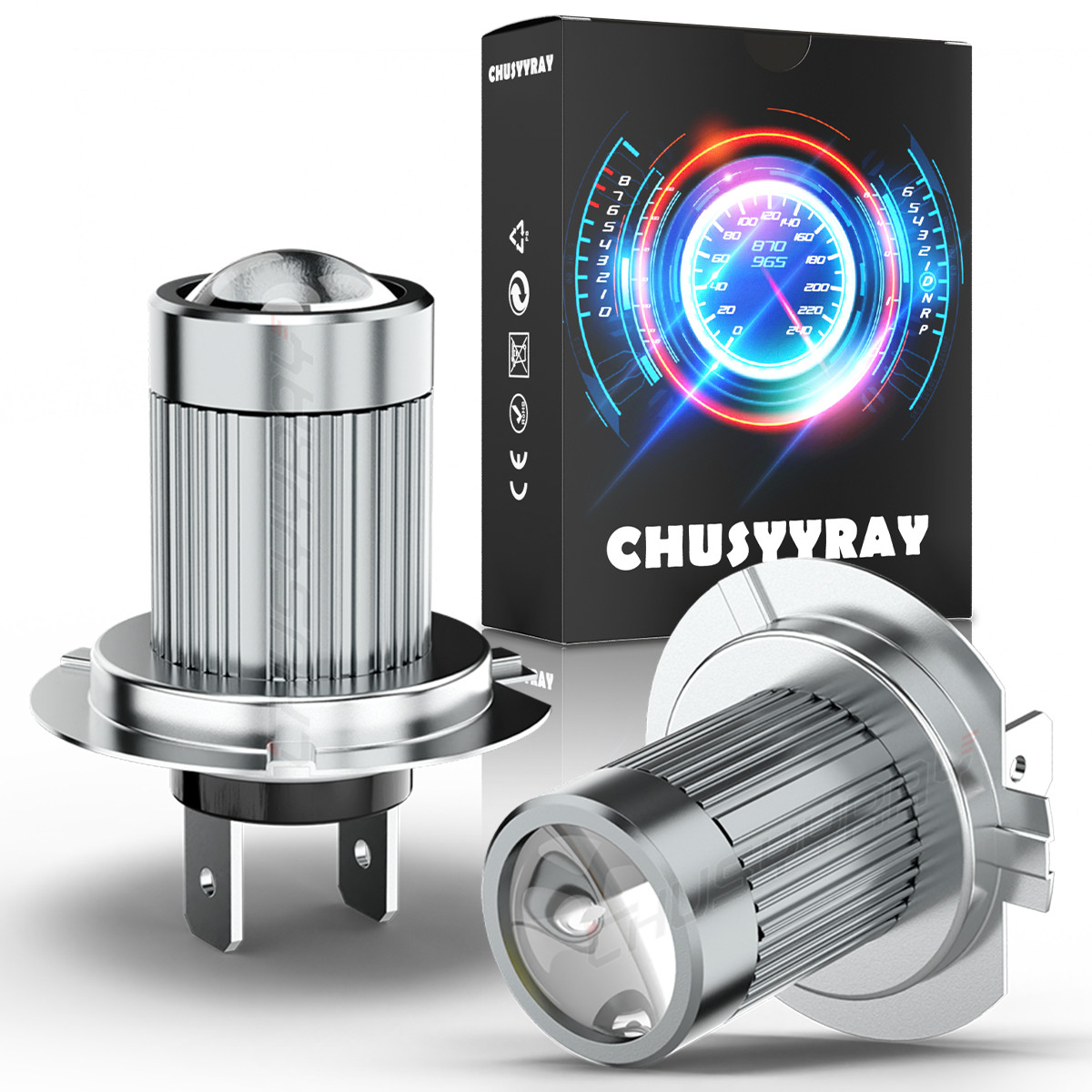 For BMW 2/3/4/5/6/7/X Series H7 Upgrade 6000K Bright White LED Fog Lamp Bulb