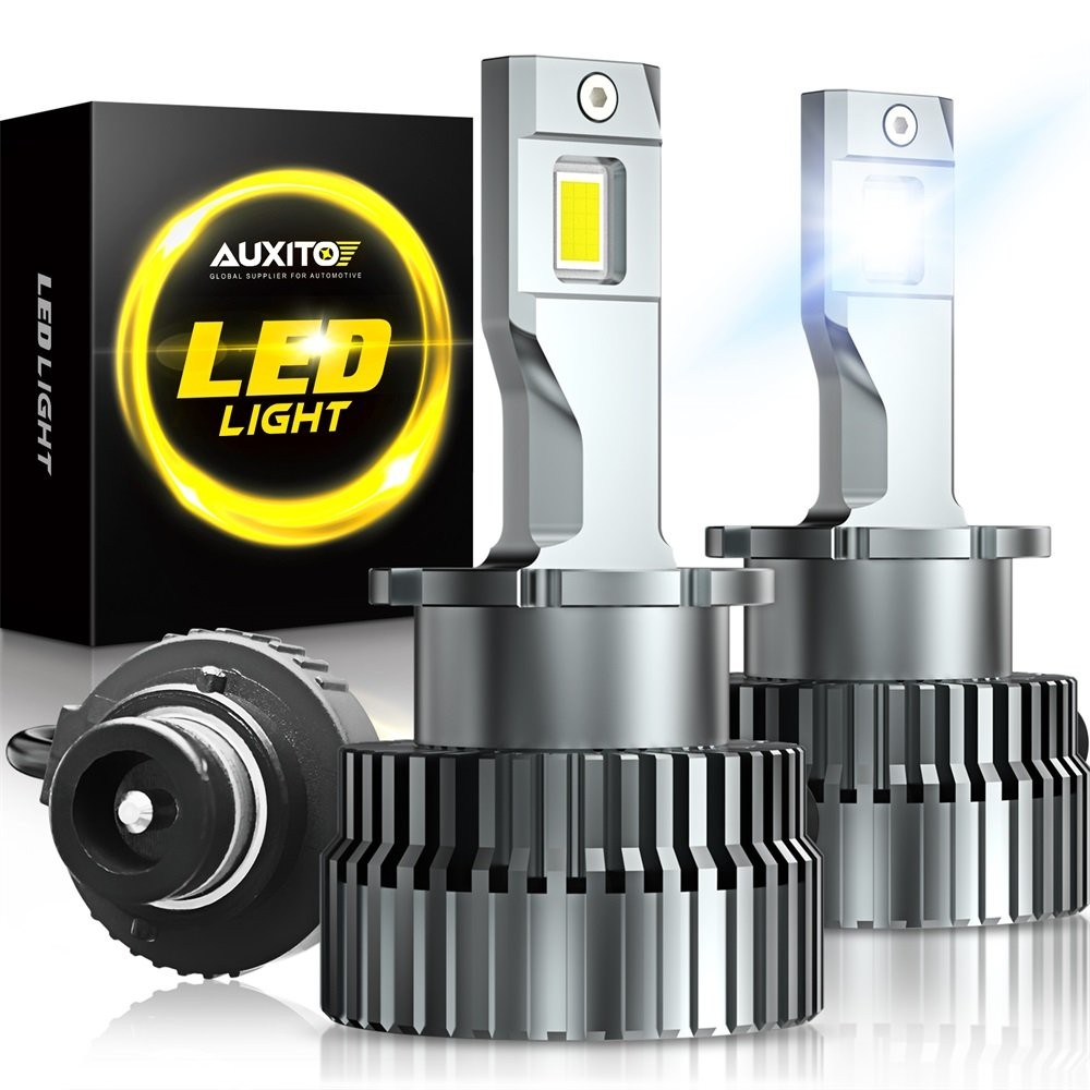 2 Pcs D2S 57W 6000K SUPER BRIGHT Replacement Beam Headlight Low/High Lamp Bulbs