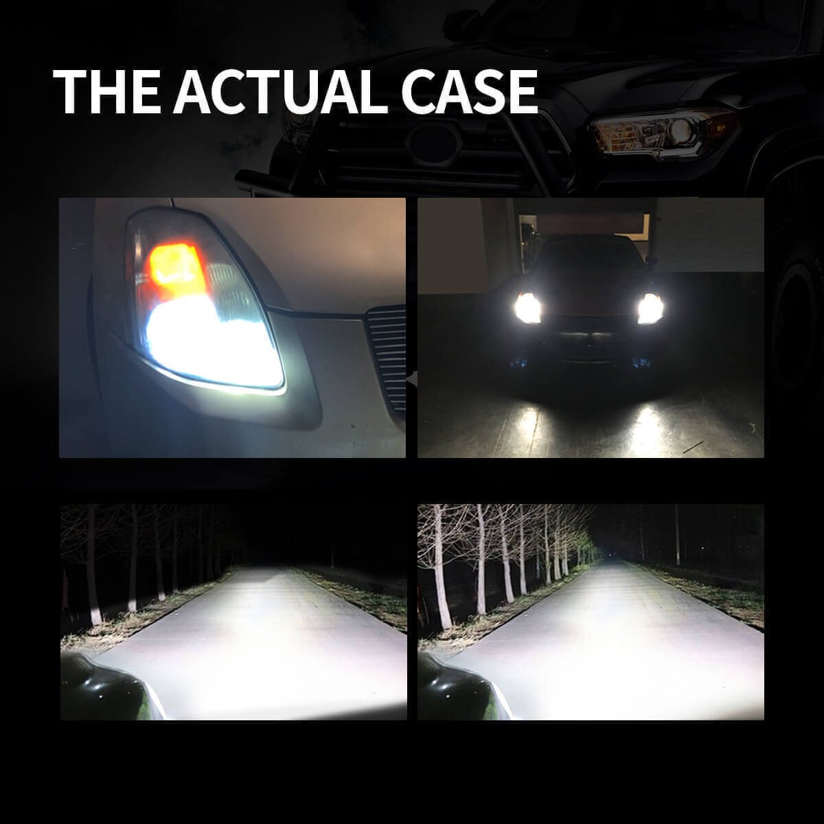 LASFIT D2S LED Headlight Bulbs Low Beam Kit 6000K Bright for Acura RDX 2007-2015